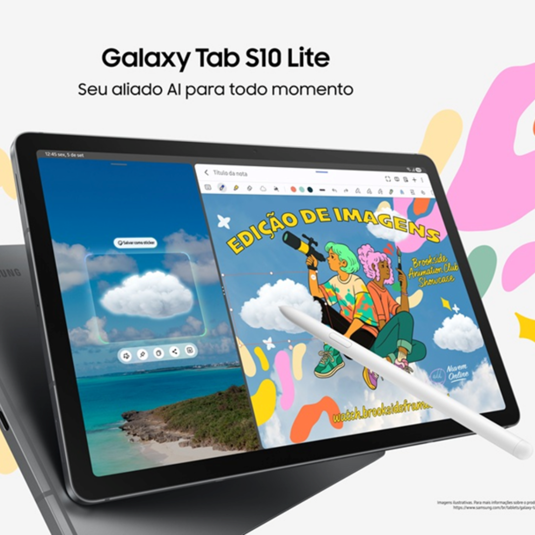 No momento, você está visualizando Galaxy Tab S10 Lite: traz segurança e proteção de dados
