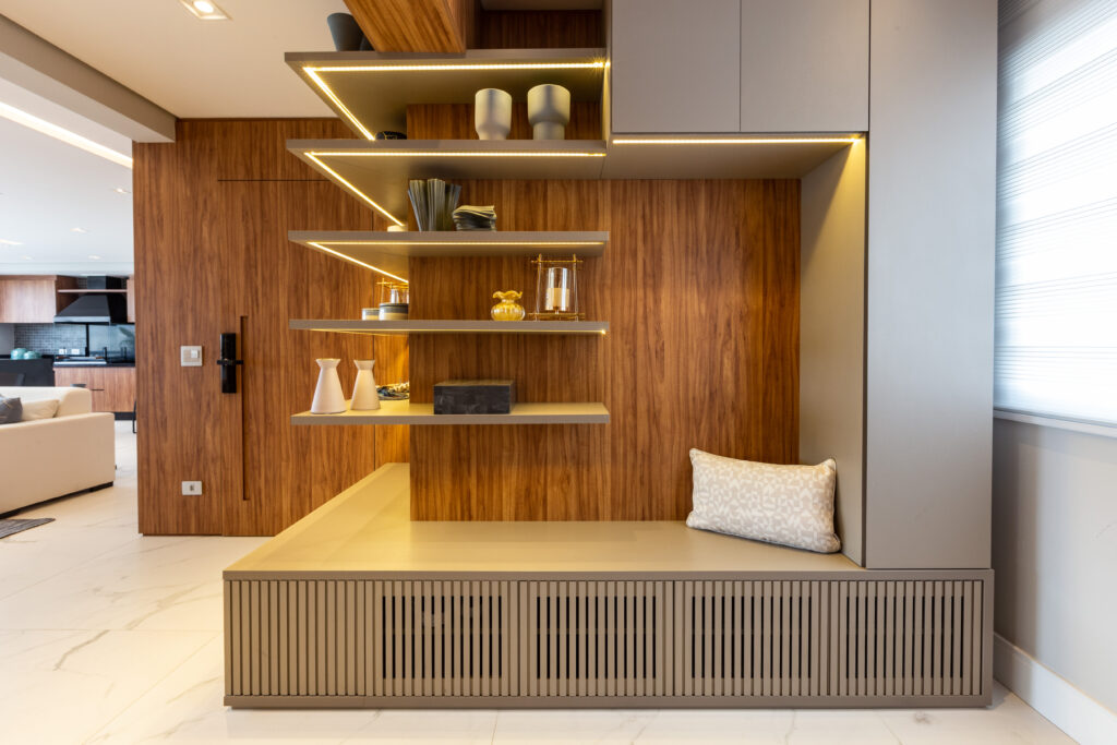 Detalhes que tornam cada espaço acolhedor e funcional