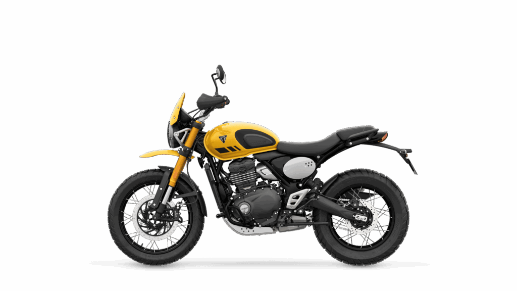 Triumph lança Scrambler 400 XC e celebra linha T-Series