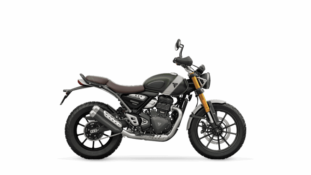 Triumph lança Scrambler 400 XC e celebra linha T-Series