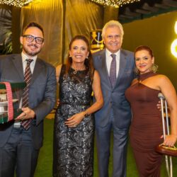 Ronaldo Caiado destaca parceria e governança responsável durante jantar com membros do TCE e TCM