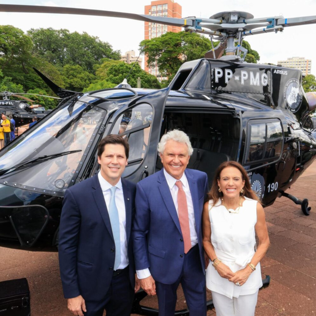 No momento, você está visualizando Caiado anuncia novas bases aéreas policiais no Entorno do DF e no Sudoeste goiano