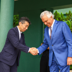 Caiado recebe patrocinadores da MotoGP 2026