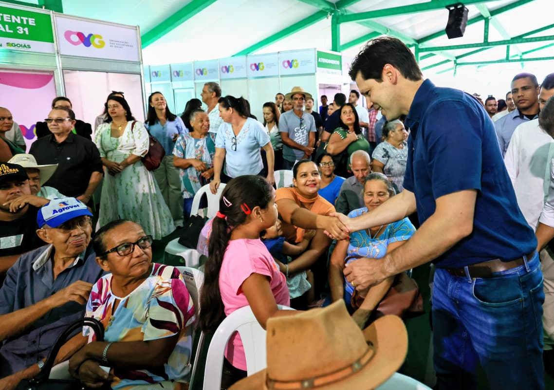 No momento, você está visualizando Daniel Vilela reforça atuação integrada do Estado durante o Goiás Social em Crixás