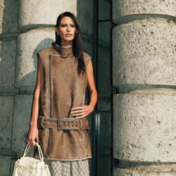 Anttónia inicia a temporada da MFW como a única celebridade convidada ao desfile da Diesel por Glenn Martens