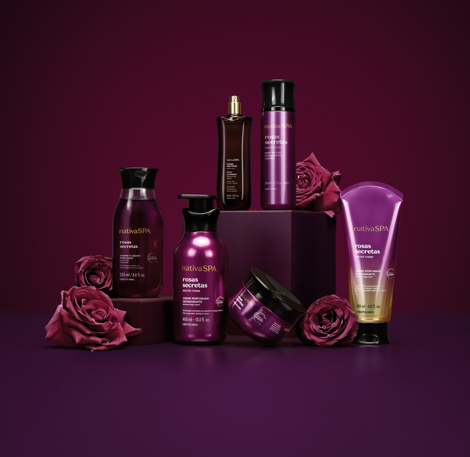 No momento, você está visualizando O tempo seco vem aí: O Boticário lança Nativa SPA Rosas Secretas para proteger a pele das goianas