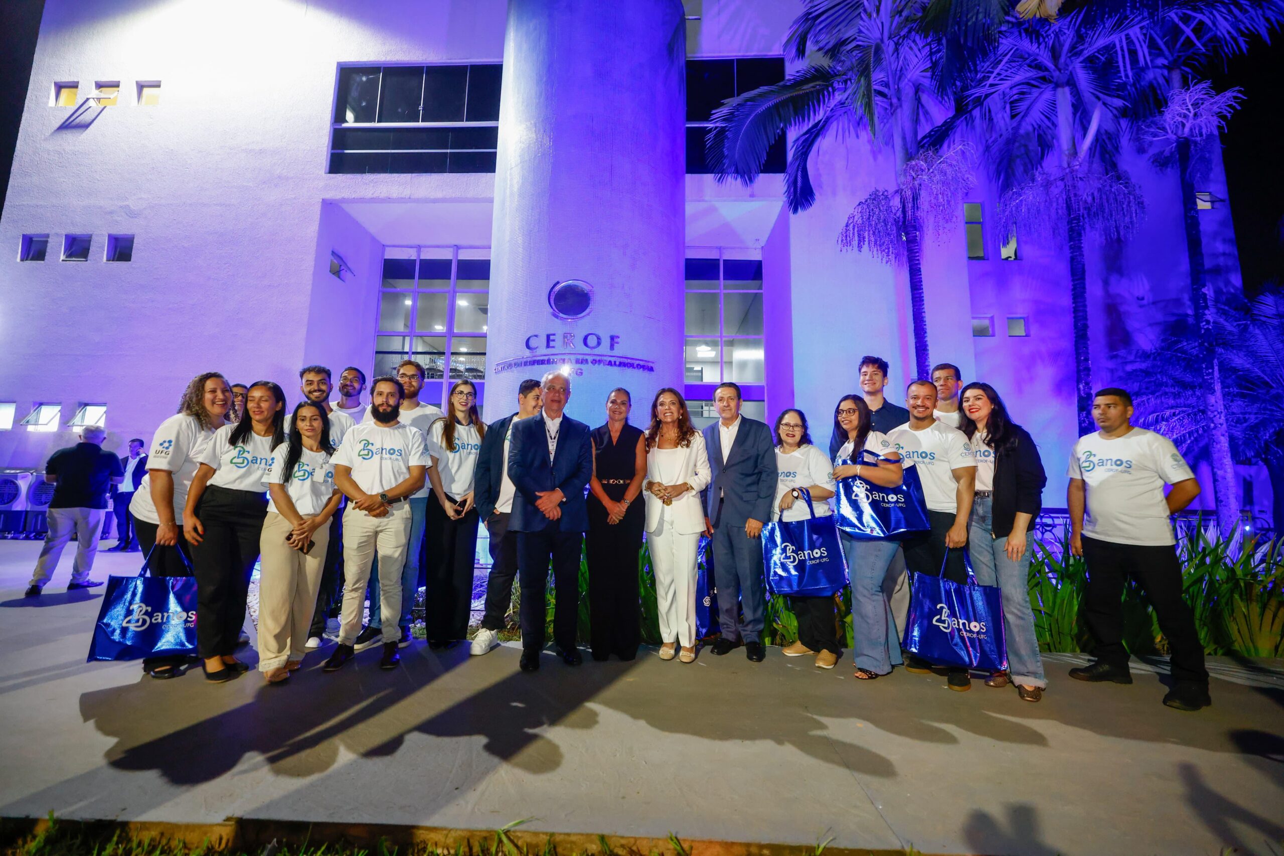 No momento, você está visualizando Gracinha Caiado inaugura bloco cirúrgico do Centro de Referência em Oftalmologia da UFG