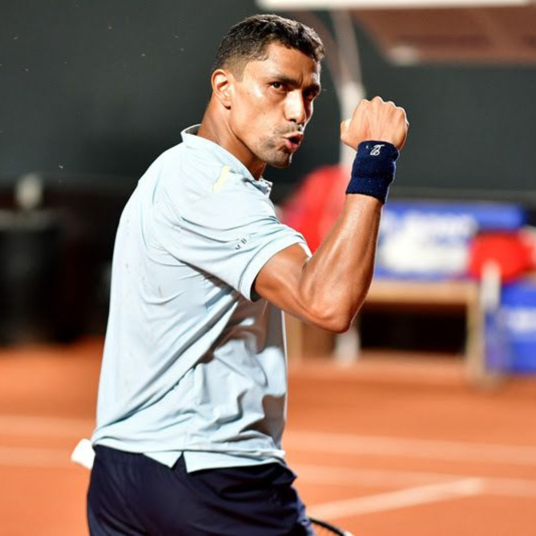 No momento, você está visualizando Thiago Monteiro é o primeiro brasileiro a avançar para a segunda rodada do LA Open