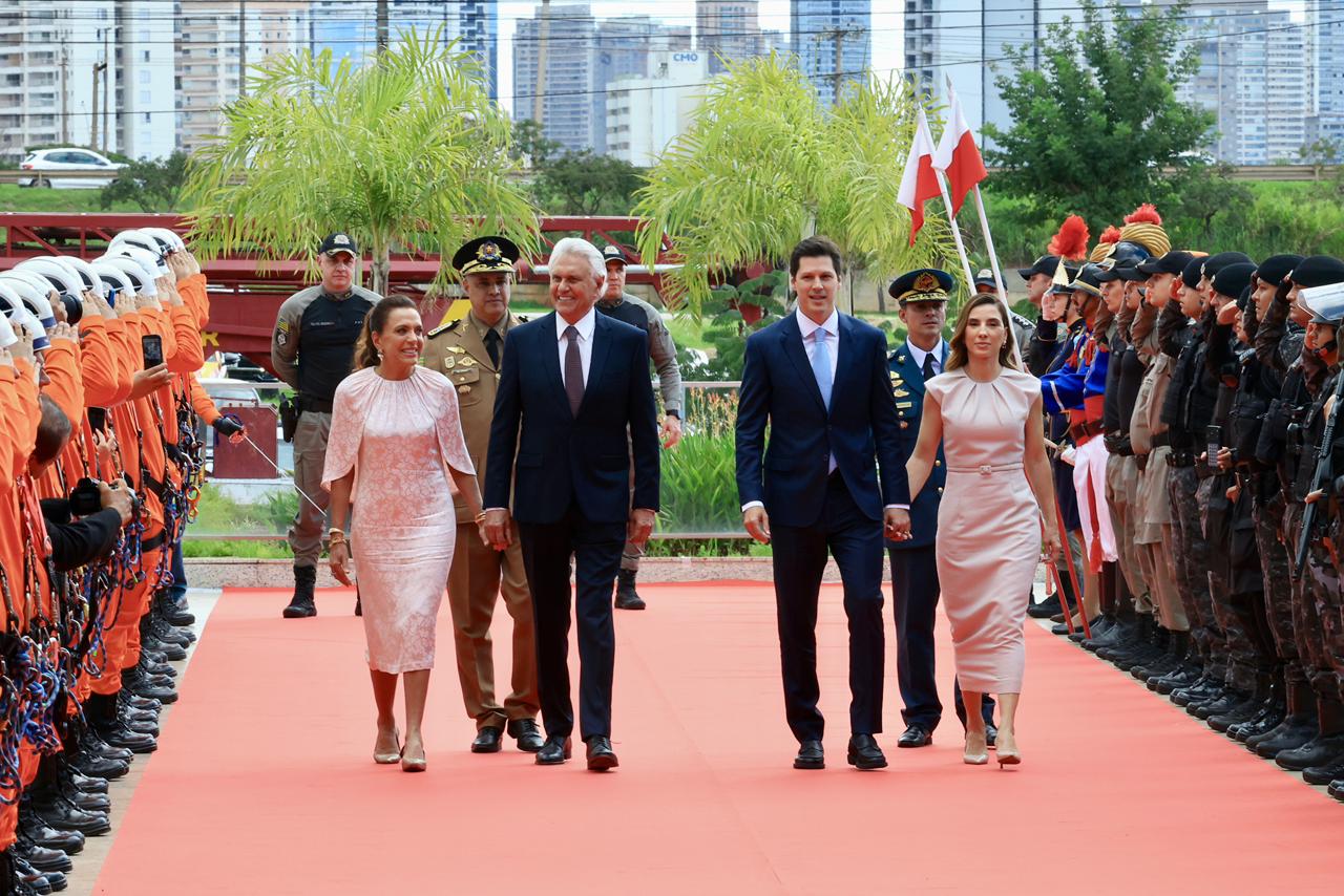No momento, você está visualizando “Fizemos o Estado mais importante do País”, diz Caiado ao passar o governo para Daniel Vilela