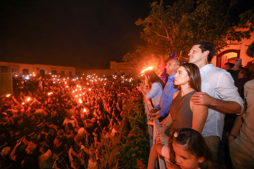 No momento, você está visualizando Daniel Vilela acompanha Procissão do Fogaréu e destaca resgate da vida religiosa do Estado