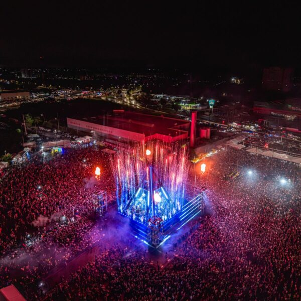 Em noite histórica no Piauí, Alok leva música eletrônica e espetáculo de drones ao céu de Teresina