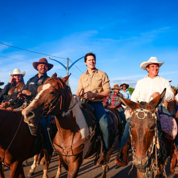 Daniel Vilela participa da 23ª Cavalgada Ecológica de Córrego do Ouro