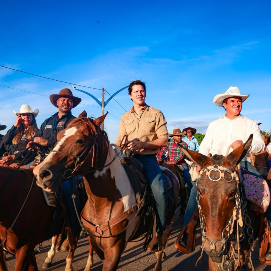 No momento, você está visualizando Daniel Vilela participa da 23ª Cavalgada Ecológica de Córrego do Ouro