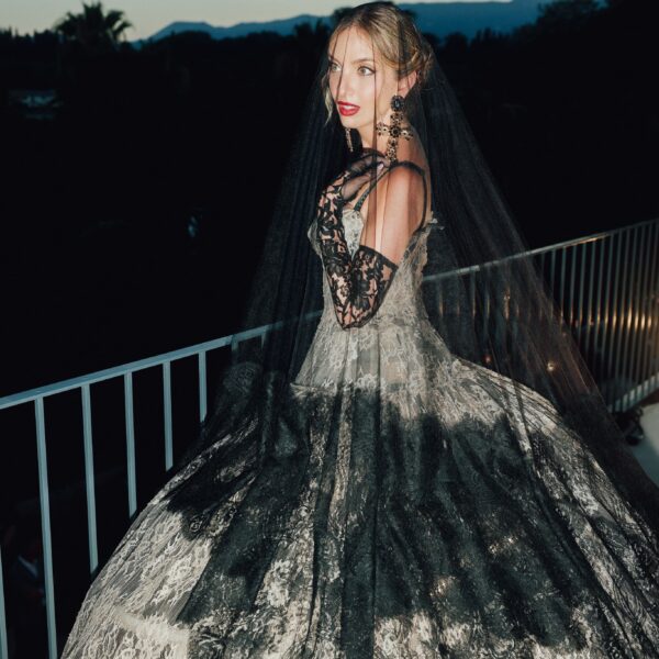 Lelê Saddi brilha no desfile de Alta Moda da Dolce&Gabbana com look exclusivo da marca 