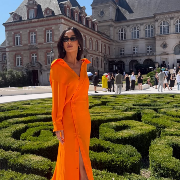 Convidada da Balenciaga, Silvia Braz marcou presença em Paris, na estreia de Pierpaolo Piccioli 