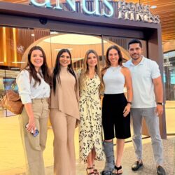 CEO Brasil da Tânia Bulhões, Aline Penna, conheceu a estrutura da UNUS e discutiu novas possibilidades para a parceria entre as marcas