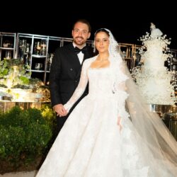 Júlia Câmara e Marcello Merzian celebram casamento em Goiânia
