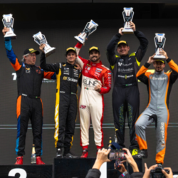 Caio Castro e Luiz Felipe Tavares vencem etapa da BMW M2 Cup em Interlagos